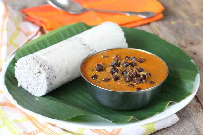Puttu & Kadala Curry  Cal 22